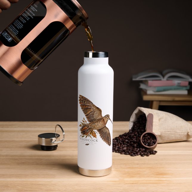 Botella De Agua Becada  (Café (girado))