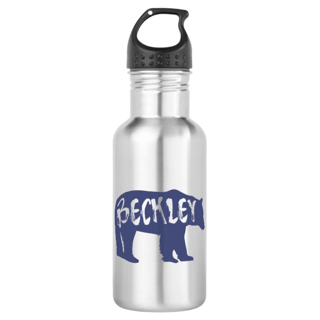 Botella De Agua Beckley West Virginia Bear (Anverso)