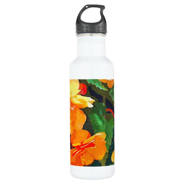 BOTELLA DE AGUA BEGONIAS (Anverso)