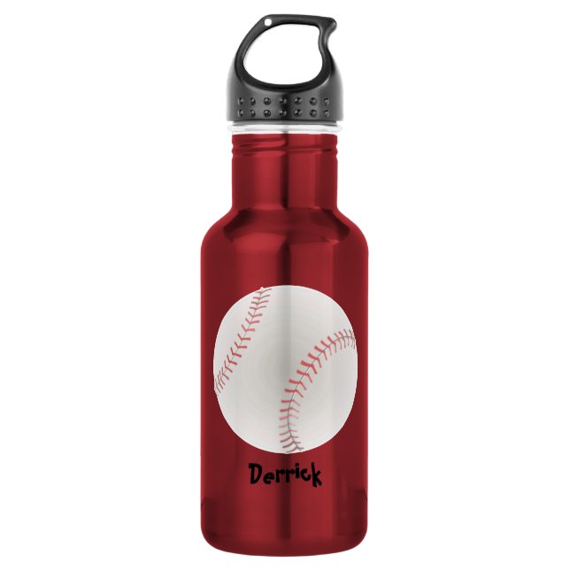 Botella De Agua Béisbol personalizado (Anverso)