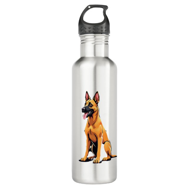 Botella De Agua Belgian Malinois (3) (Anverso)