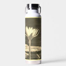 Bella flor de loto sepia 