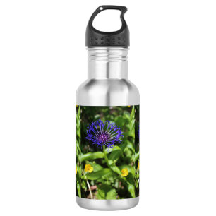 Botella De Agua Belleza azul