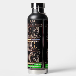 Botella de agua - Bello arte