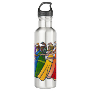 Botella De Agua Belly arcoiris bailarina Belly de danza