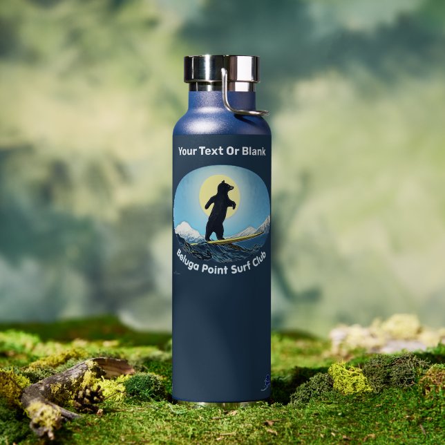 Botella De Agua Beluga Point Surf Club (Al aire libre (girado))