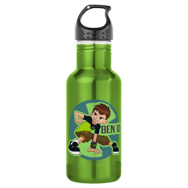 Botella De Agua Ben Tennyson Omnitrix Gráfico (Anverso)