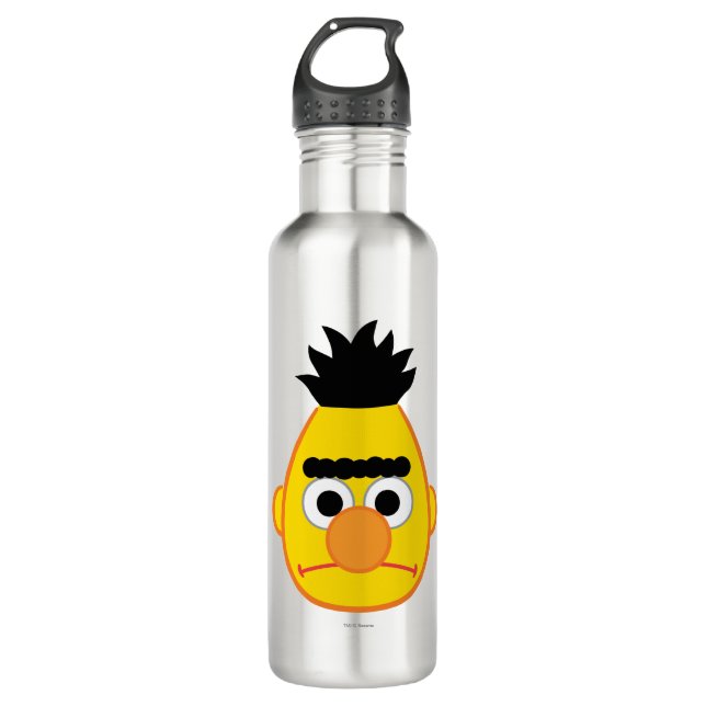 Botella De Agua Bert Angry Face (Anverso)