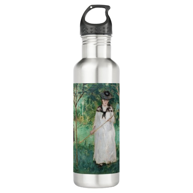 Botella De Agua Berthe Morisot - La caza de mariposas (Anverso)