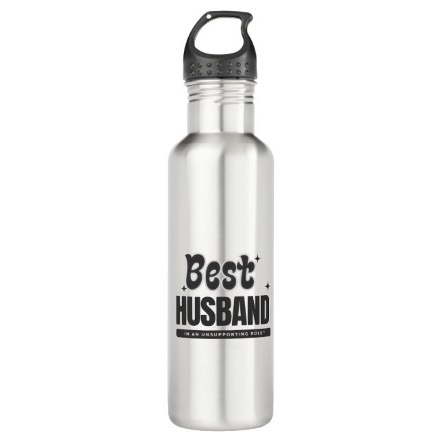 Botella De Agua BEST HUSBAND in an Unsupporting Role- (Anverso)