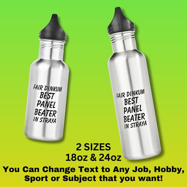 Botella De Agua BEST PANEL BEATER DE Dinkum en Straya (Subido por el creador)