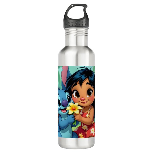 Botella De Agua Beste Freunde fürs Leben – Lilo & Stitch   (Anverso)