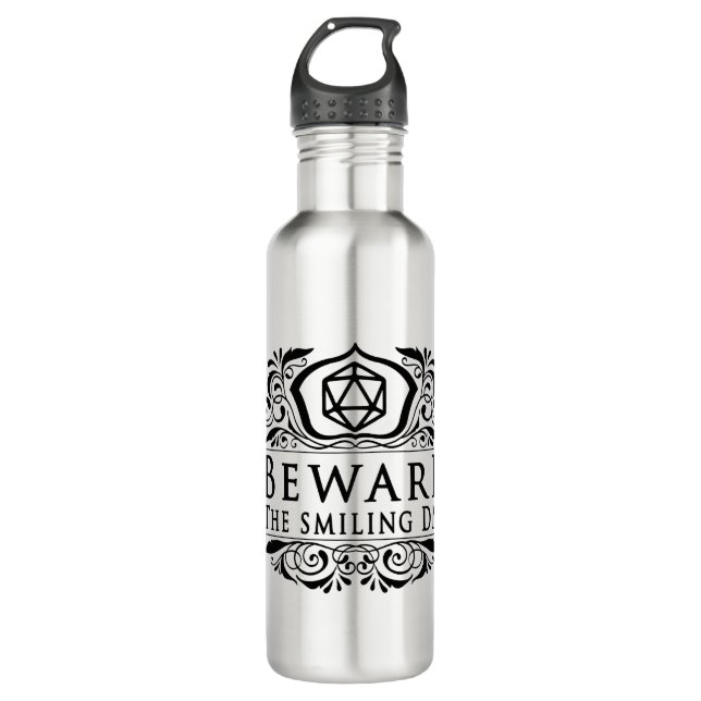 Botella De Agua Beware the smiling DM V4 (Anverso)