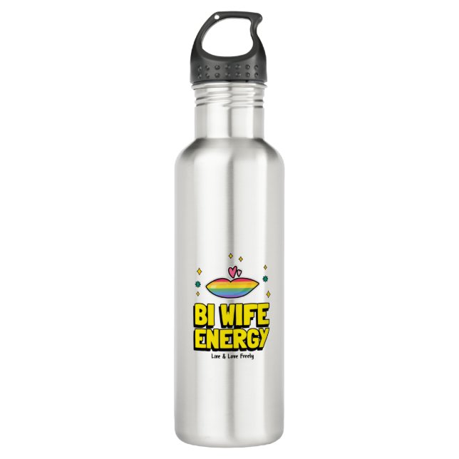 Botella De Agua Bi Wife Energy (Anverso)