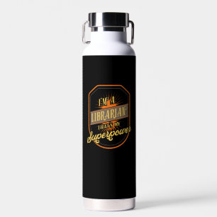 Botella De Agua Bibliotecario