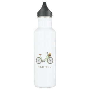 Botella De Agua Bicicleta de época personalizada