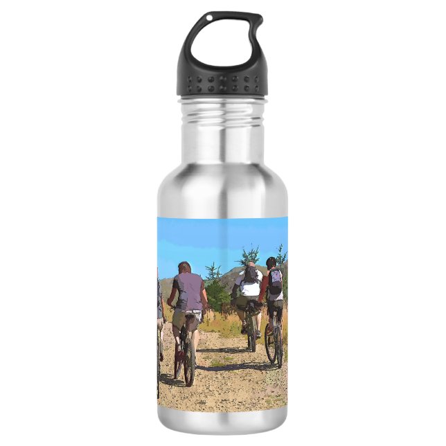 BOTELLA DE AGUA BICICLETA DE MONTAÑA (Anverso)