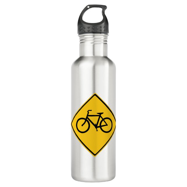 Botella De Agua Bicicleta de Rótulo por carretera (Anverso)