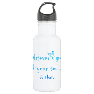 Botella De Agua Bien por tu oferta de motivación Inspiradora del a