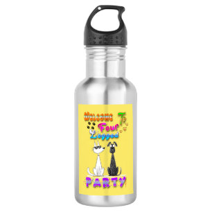 Botella De Agua Bienvenidos A Cuatro Fiestas Legales