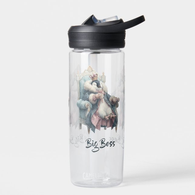 Botella De Agua Big Boss Winter Penguin Design (Izquierdo)