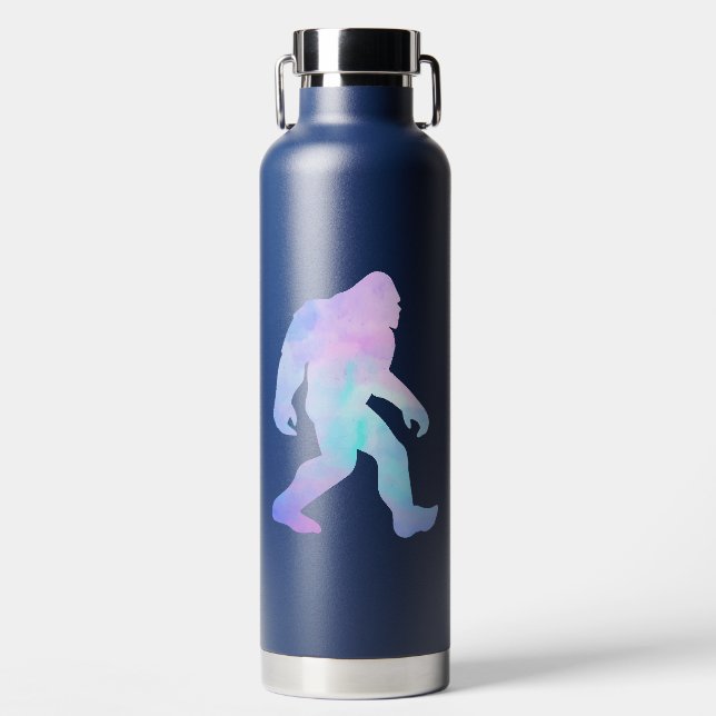Botella De Agua Bigfoot acuarela (Delantero)