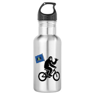 Botella De Agua Bigfoot Cycling Bandera de Pensilvania