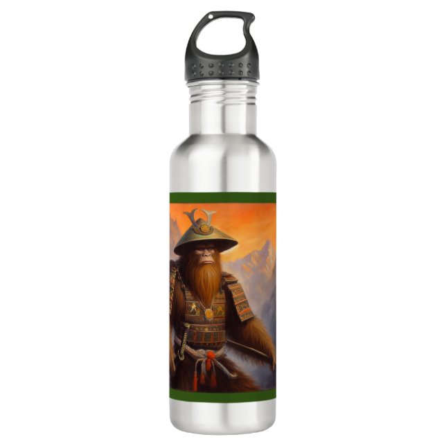 Botella De Agua Bigfoot Samurai (Anverso)