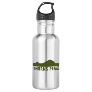 Botella De Agua Bighorns Por Favor