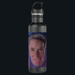 Botella De Agua Bill Nye The Science Guy Galaxy Face<br><div class="desc">Bill Nye The Science Guy Galaxy Face</div>