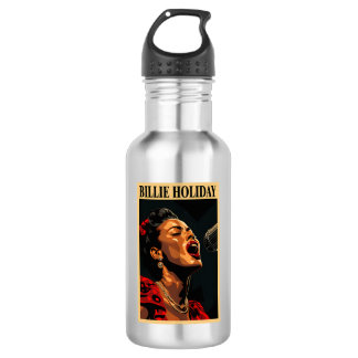 Botella De Agua Billie Holiday