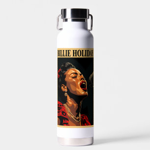 Botella De Agua Billie Holiday