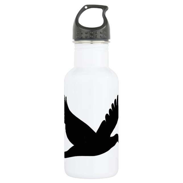Botella De Agua Bird Silhouette (Anverso)