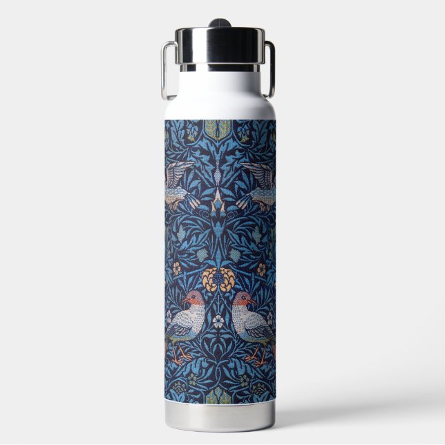 Botella De Agua Birds Pattern, William Morris (Frente)