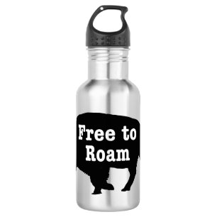 Botella De Agua Bison Libre para Vagar