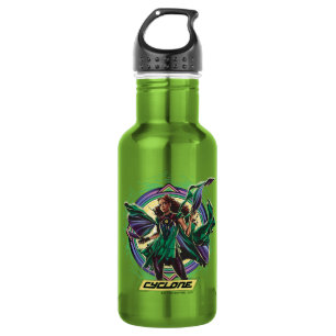 Botella De Agua Black Adam Cyclone Character Graphic