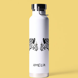 Botella De Agua Black Jaguar Personalizado