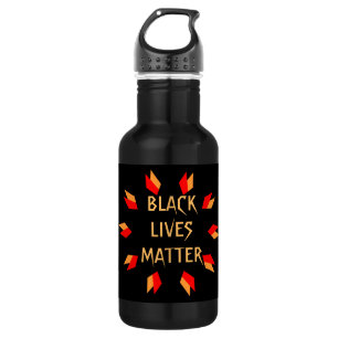 Botella de agua Black Lives Matter