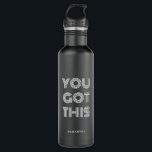 Botella De Agua Black Personalizado TIENES ESTE MOTIVO<br><div class="desc">Black Personalizado TIENES ESTE MOTIVO</div>