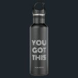 Botella De Agua Black Personalizado TIENES ESTE MOTIVO<br><div class="desc">Black Personalizado TIENES ESTE MOTIVO</div>