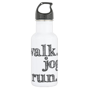 Botella De Agua BLACK WALK JOG RUN (fuente SHADED)