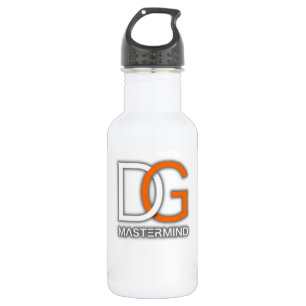 Botella de agua blanca de la DG Mastermind