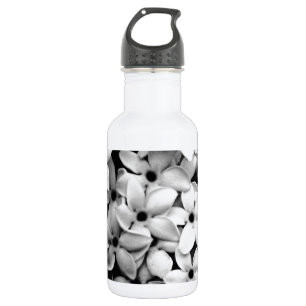 Botella De Agua Blanco y negro