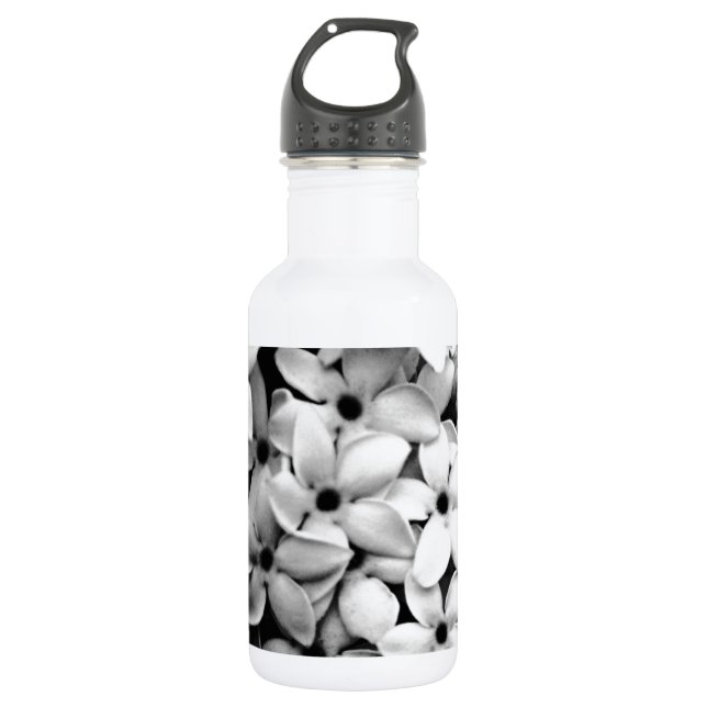 Botella De Agua Blanco y negro (Anverso)