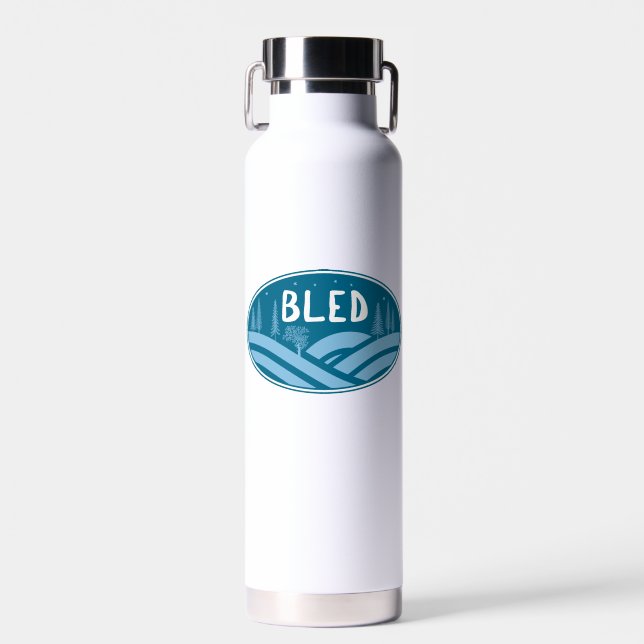 Botella De Agua Bled Eslovenia al aire libre (Delantero)