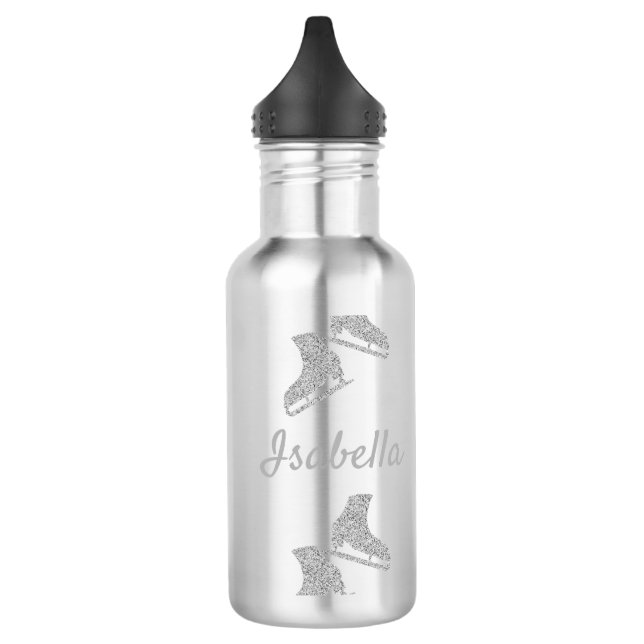 Botella De Agua Blindaje de agua helada patines de plata (Izquierda)