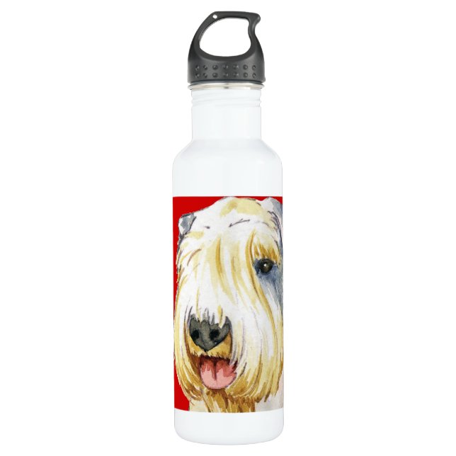 Botella De Agua Bloque de color Sealyham Terrier (Anverso)
