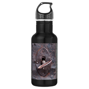 Botella De Agua Bloqueo antiguo con llave