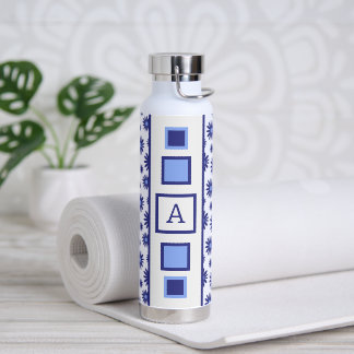 Botella De Agua Blue Daisy
