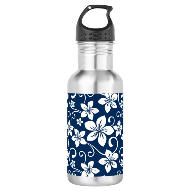 BOTELLA DE AGUA BLUE HAWAII (NAVY BLUE) (Anverso)
